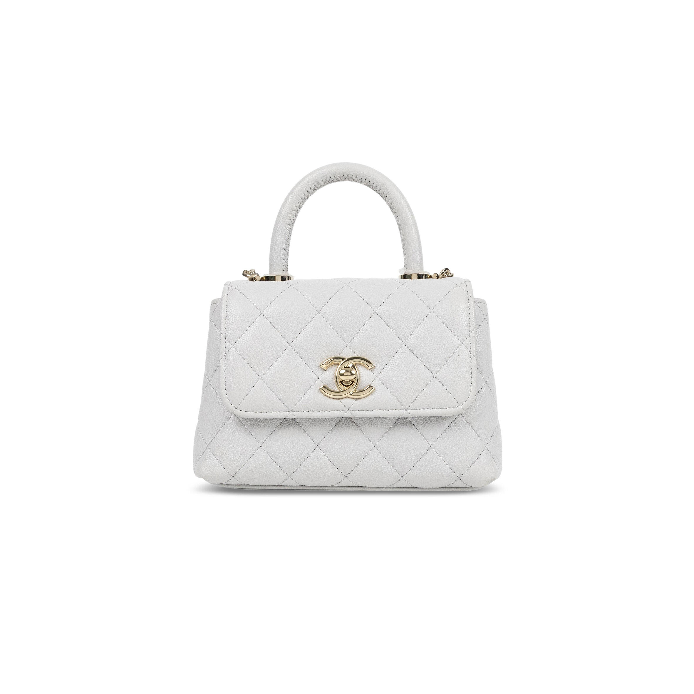 CHANEL MINI FLAP BAG WITH TOP HANDLE AP4244 (14.5*11.5*5.5cm)